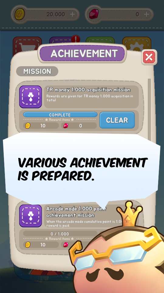 Henri's Swipe Game Screenshot
