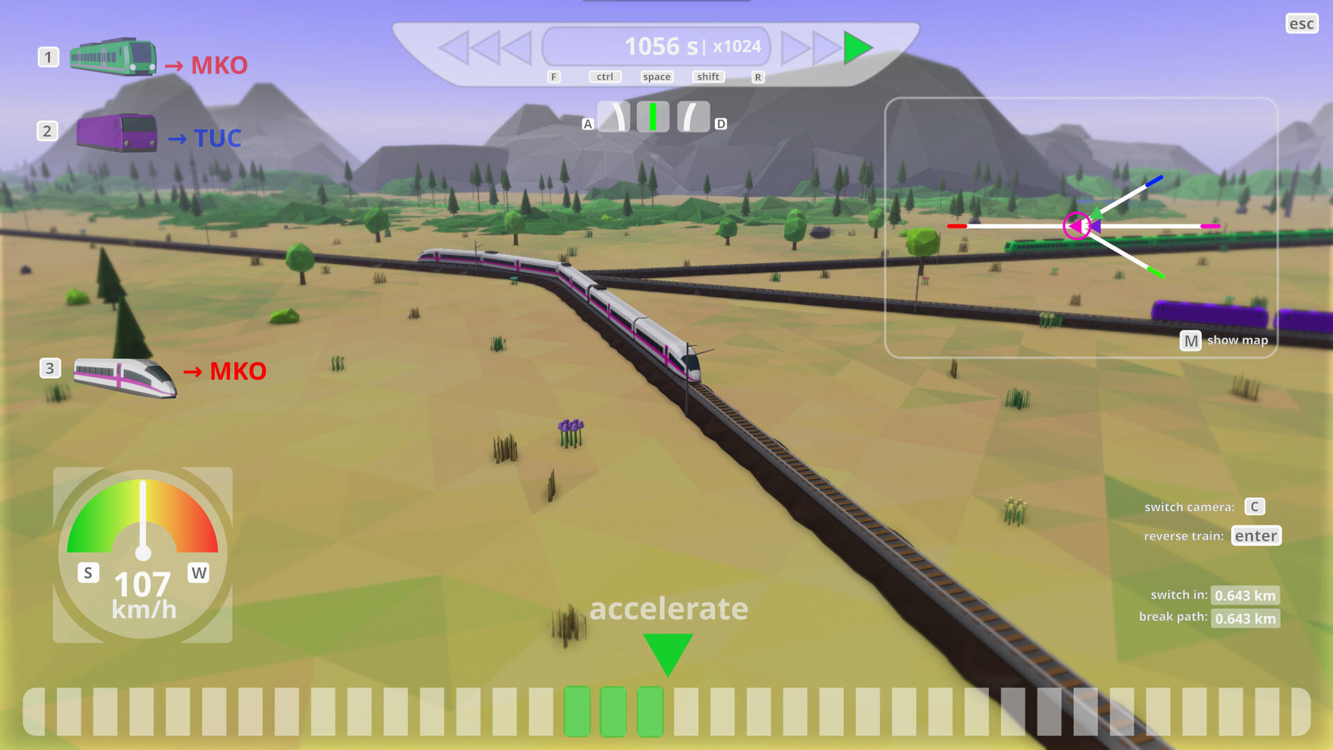 Screenshot 1 of Eisenbahnplaner 