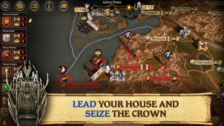 Screenshot 1 of A guerra dos tronos: jogo de tabuleiro 