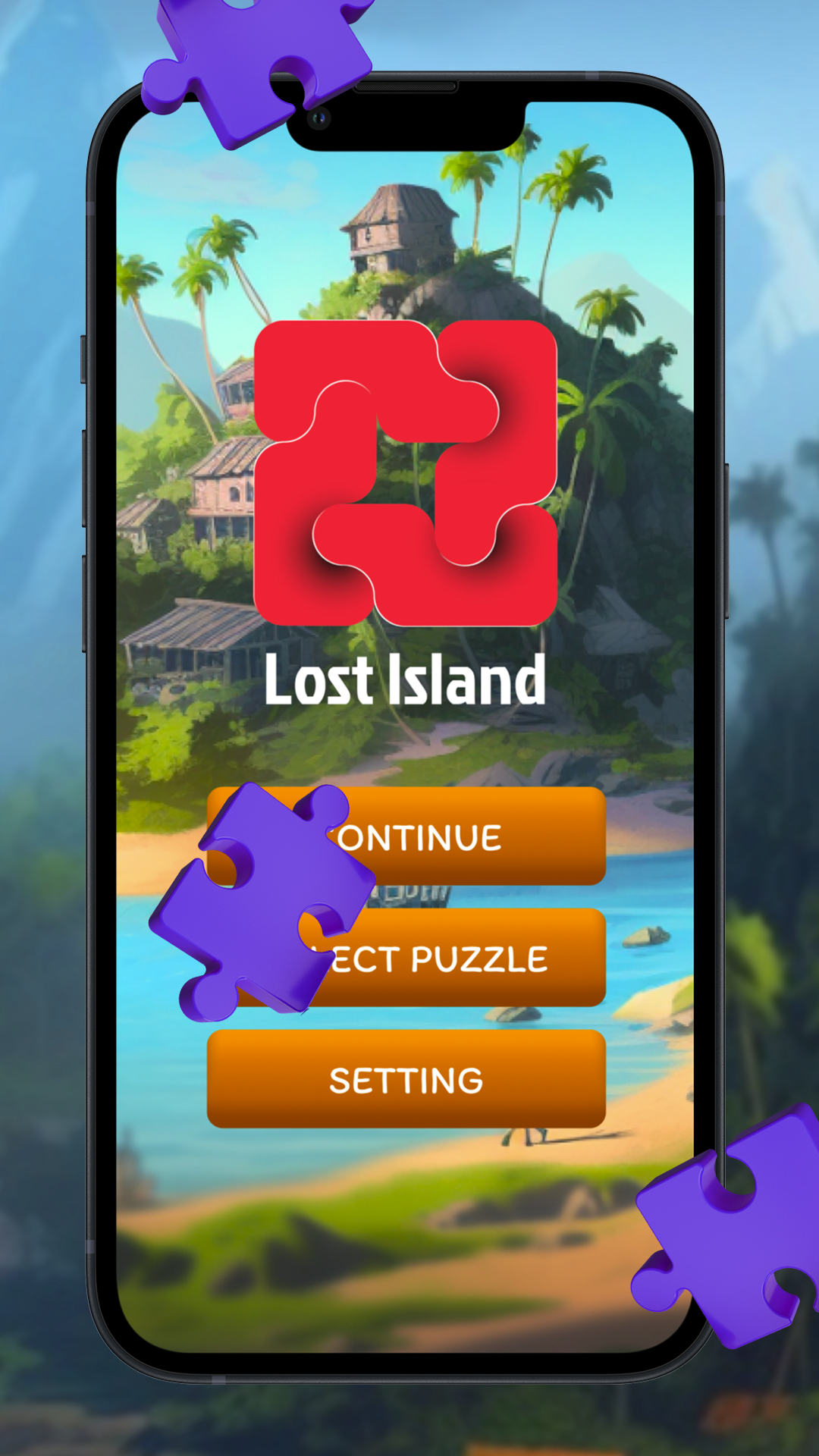 Lost Island Game Screenshot