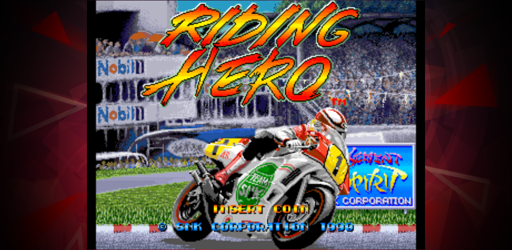 RIDING HERO ACA NEOGEO screenshot