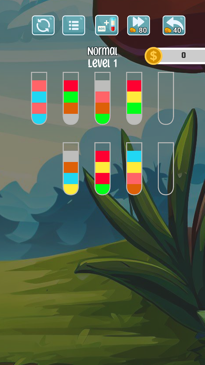 Water Sort Game - 4000+ Levels Game Screenshot