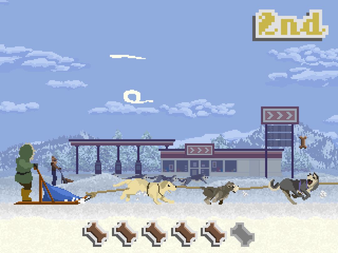 Dog Sled Saga screenshot game