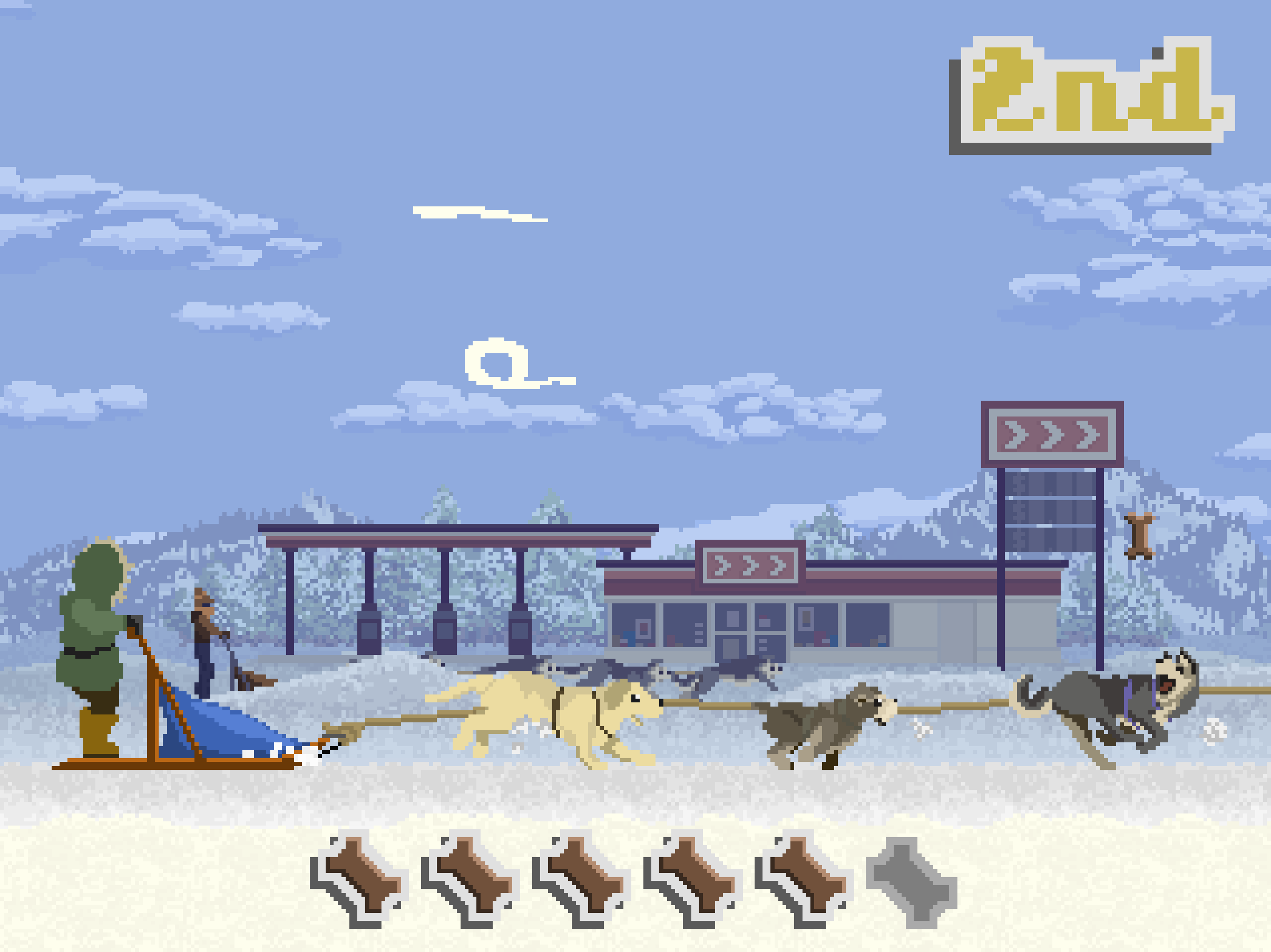 Ảnh chụp màn hình Dog Sled Saga