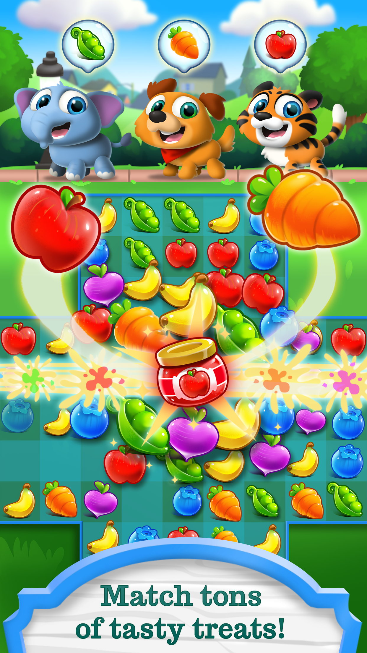 Hungry Babies Mania ภาพหน้าจอเกม