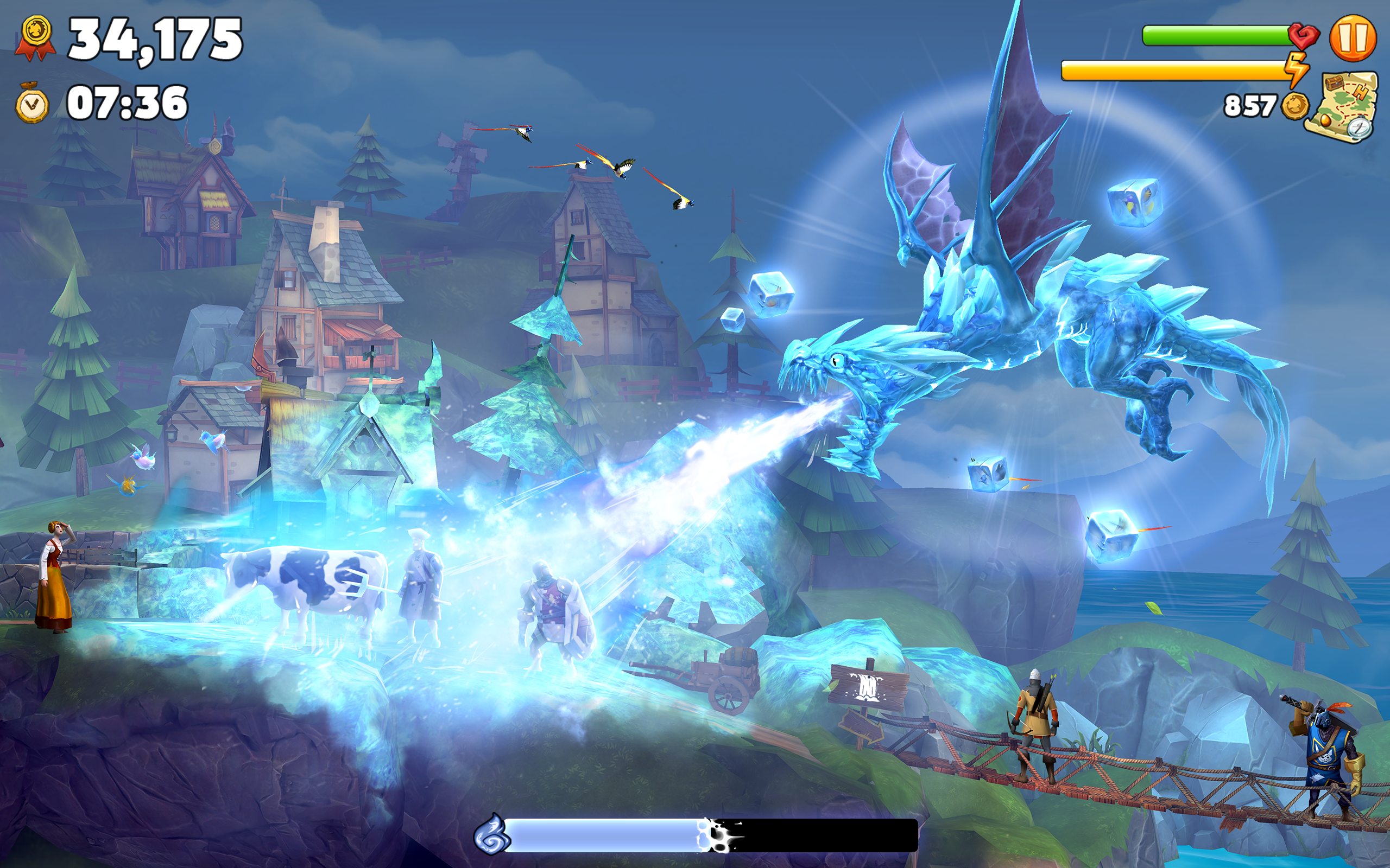 Hungry Dragon: by Hungry Shark ภาพหน้าจอเกม