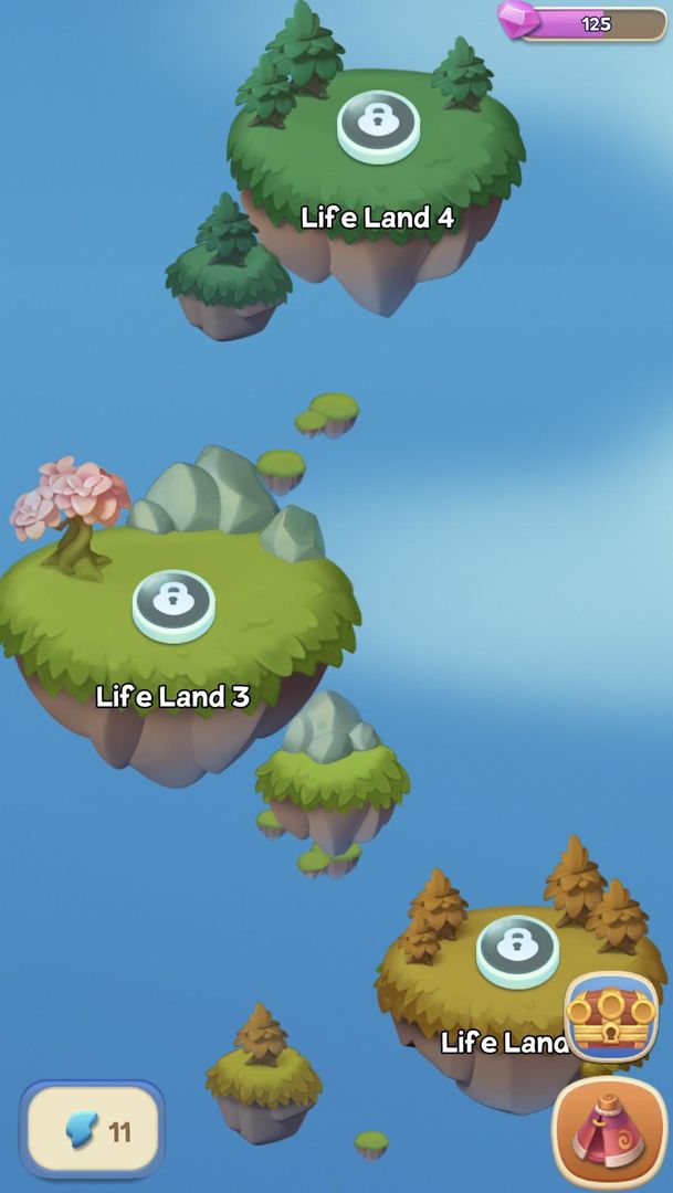 Screenshot of Fairyland - merge everything in a magic world