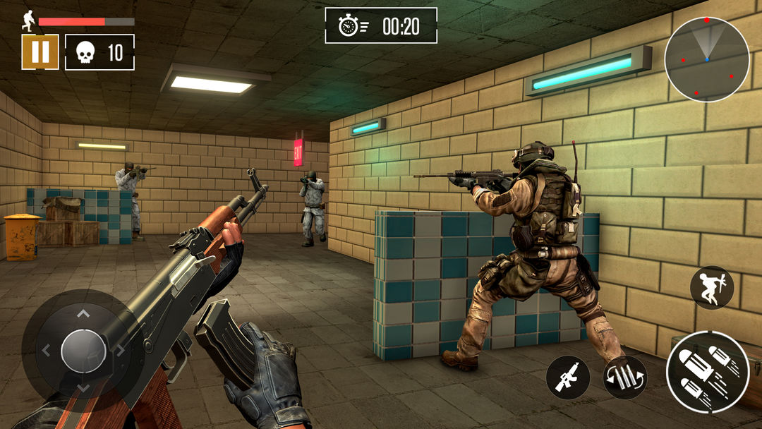 FPS 突擊隊遊戲 - 離線射擊遊戲、槍械遊戲遊戲截圖