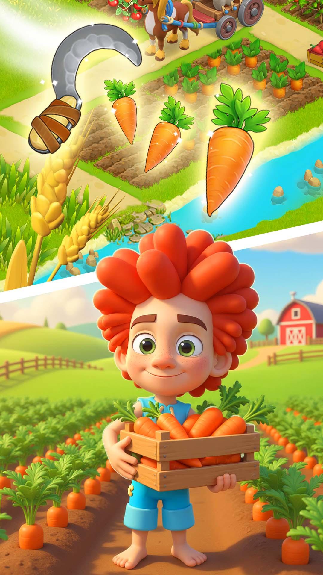 Family Bay: Merge & Farm Game Screenshot
