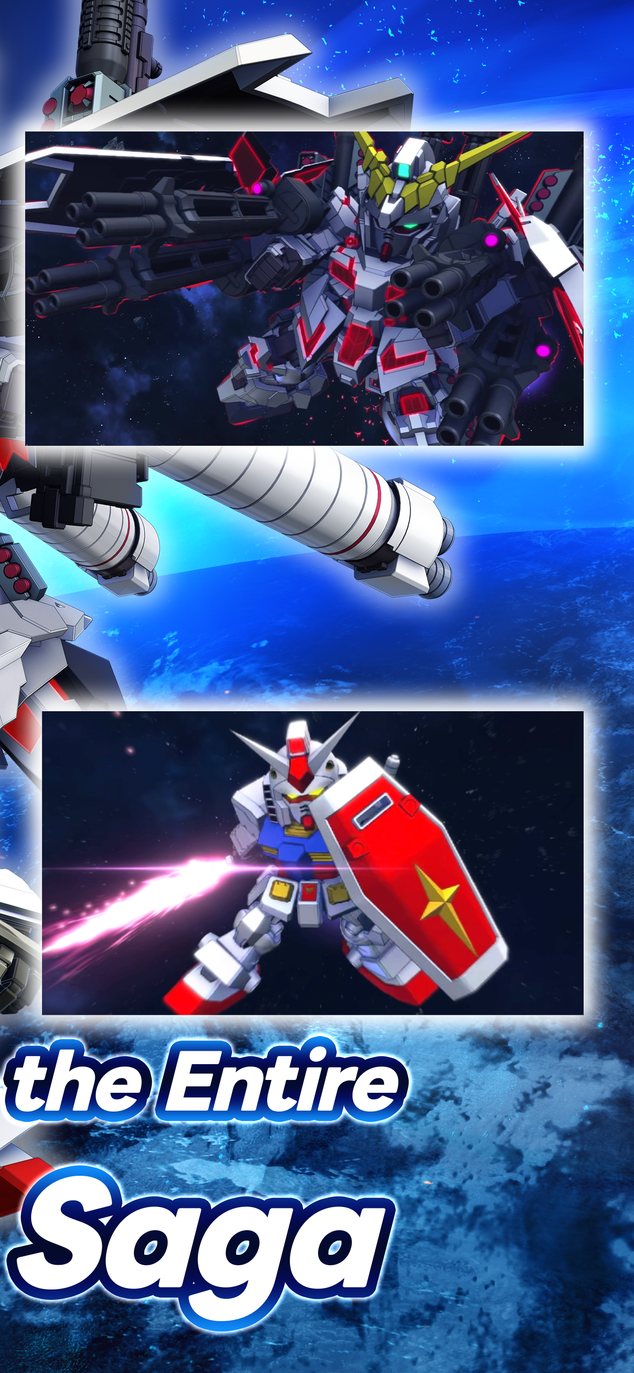 Cuplikan Layar Game SD Gundam G Generation ETERNAL