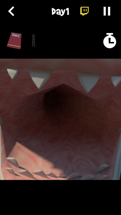 脱出ゲーム -サメに囲まれた無人島からの脱出- 게임 스크린 샷