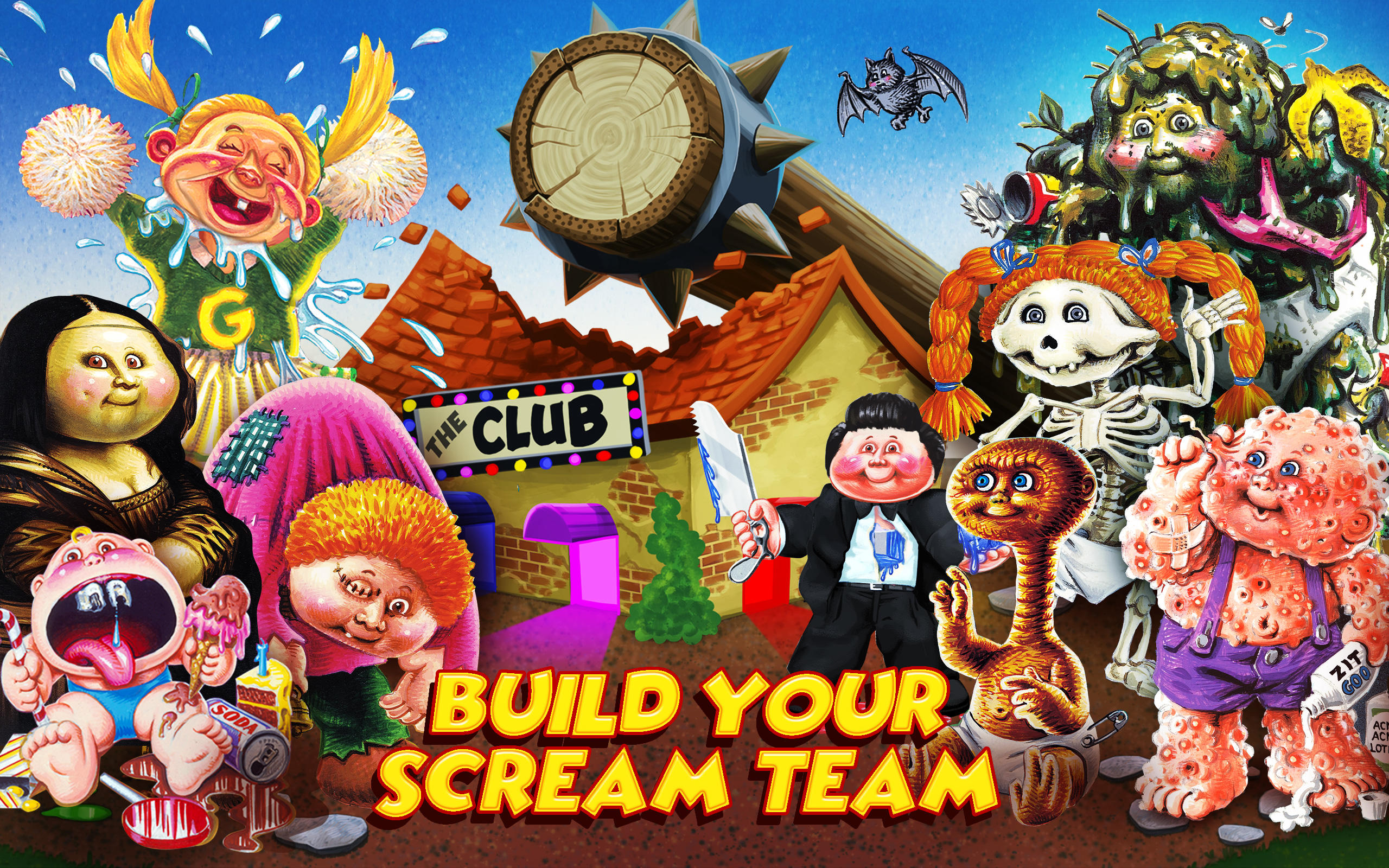 Garbage Pail Kids : The Game Game Screenshot
