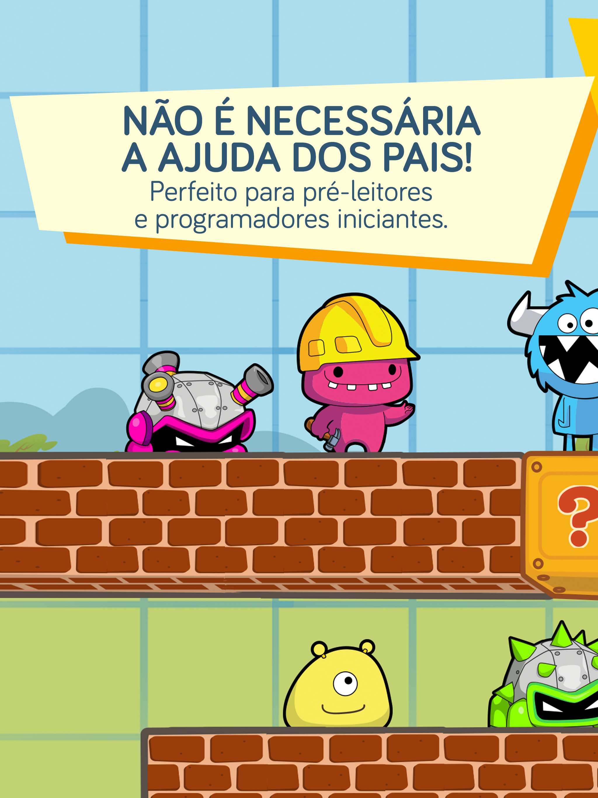 Captura de Tela do Jogo codeSpark codificação infantil