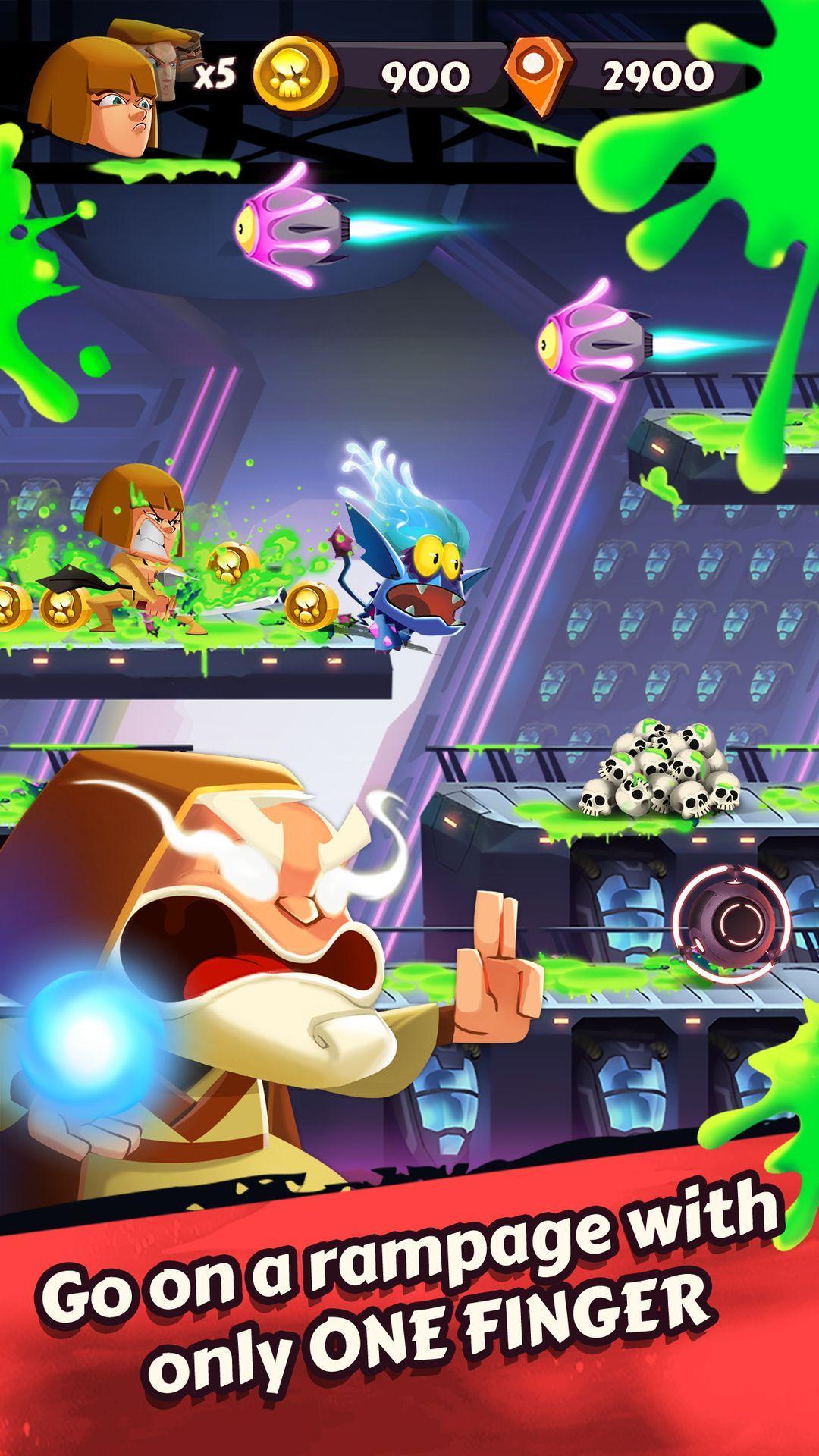 Band of Badasses: Run & Shoot Game Screenshot