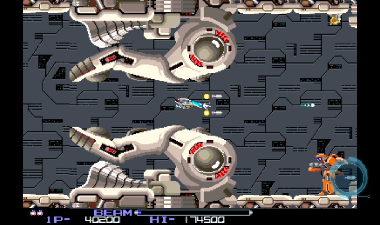 R-TYPE Game Screenshot
