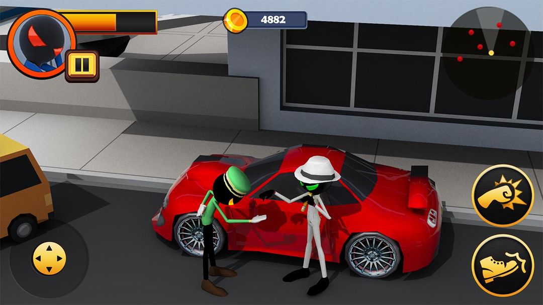 Screenshot of Criminal Stickman Escape 3D