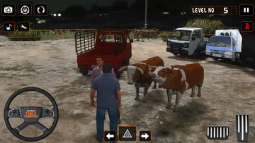 US Animal Transport Truck Sim Game Screenshot