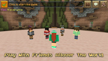 The Build Battle : Mini Game With Worldwide Multiplayer Game Screenshot