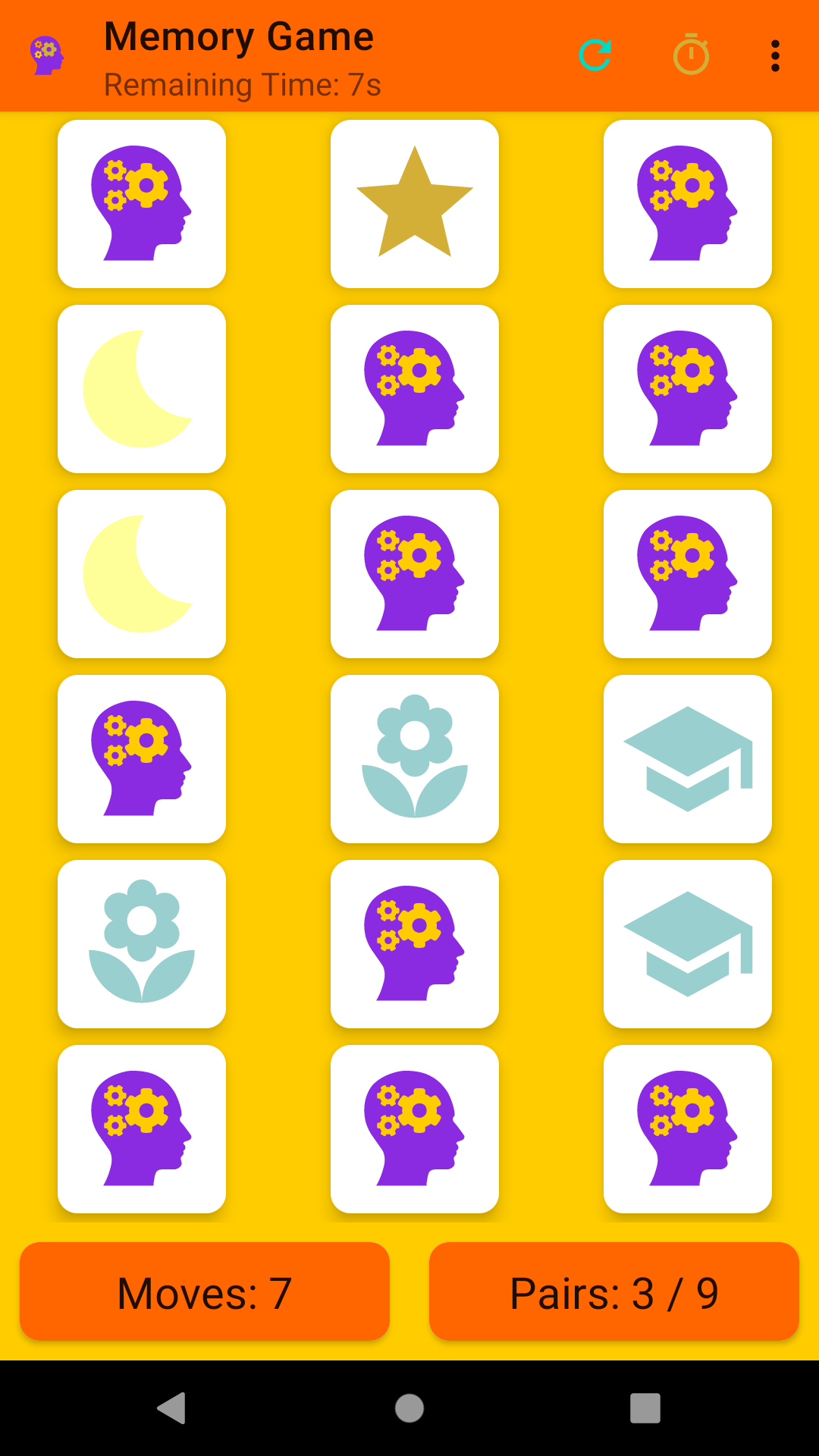 Screenshot of Memory Game - Pro