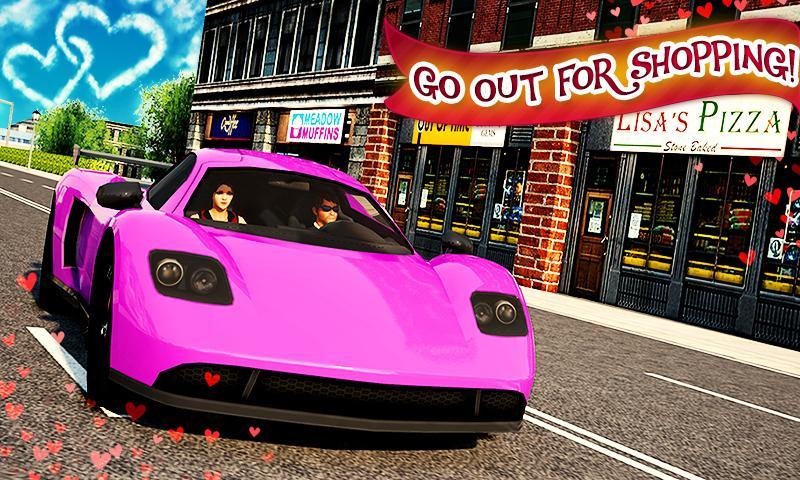 Cuplikan Layar Game Valentine Ride 2016