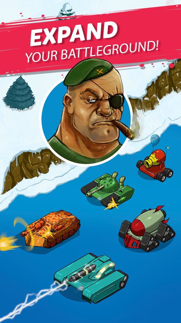 Merge Tanks: Tank Gabung screenshot game
