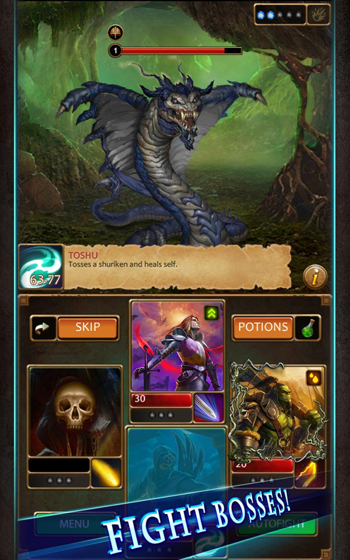Shadow Quest RPG Game Screenshot