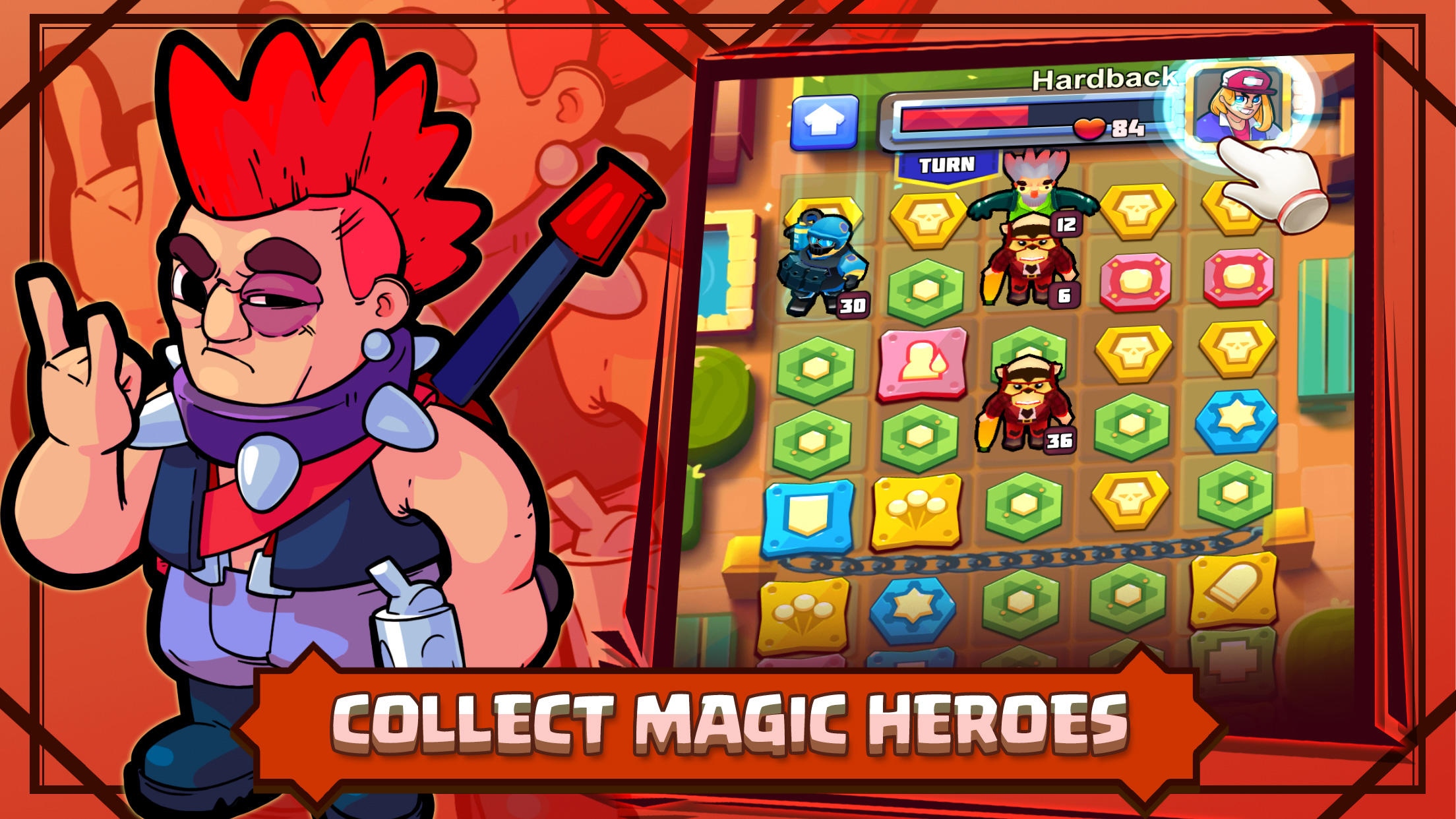 Puzzle Wars: Match 3 Battles Game Screenshot