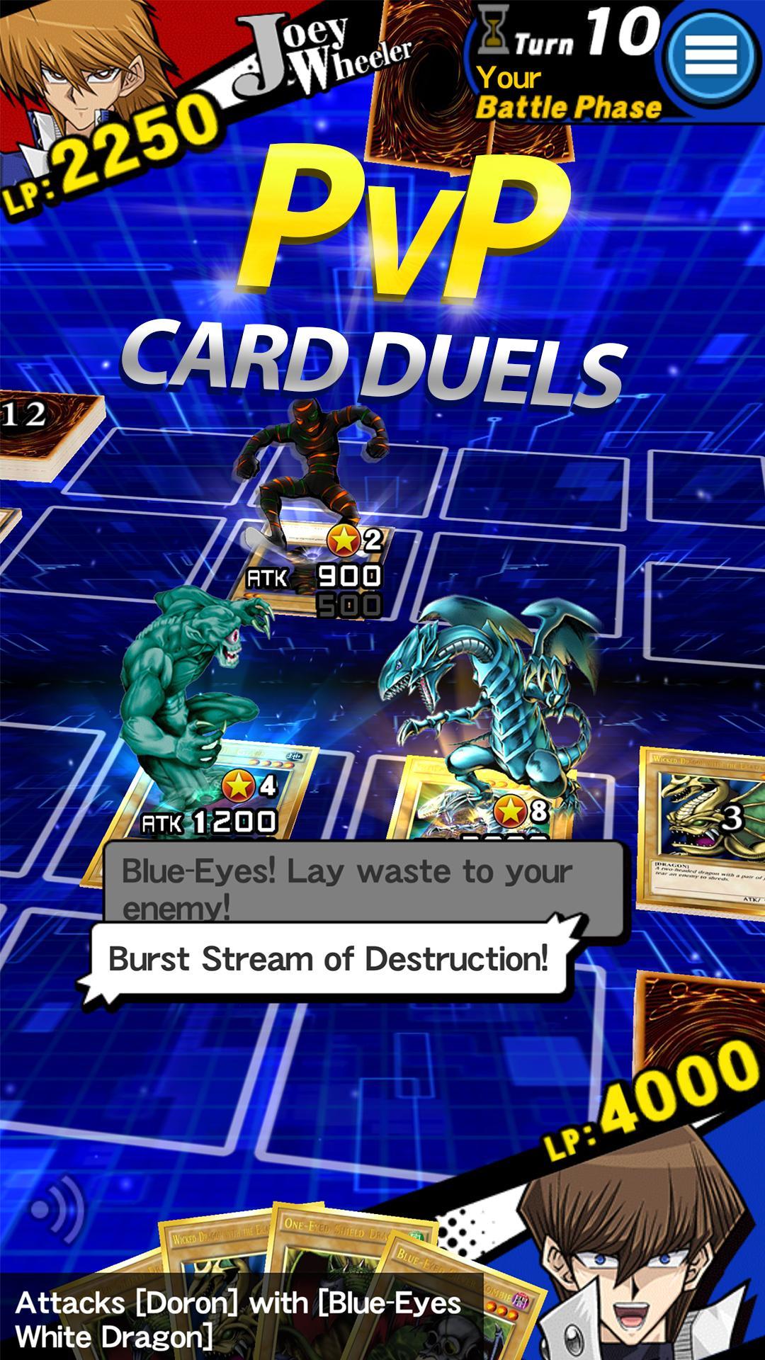 Yu-Gi-Oh! Duel Links ภาพหน้าจอเกม