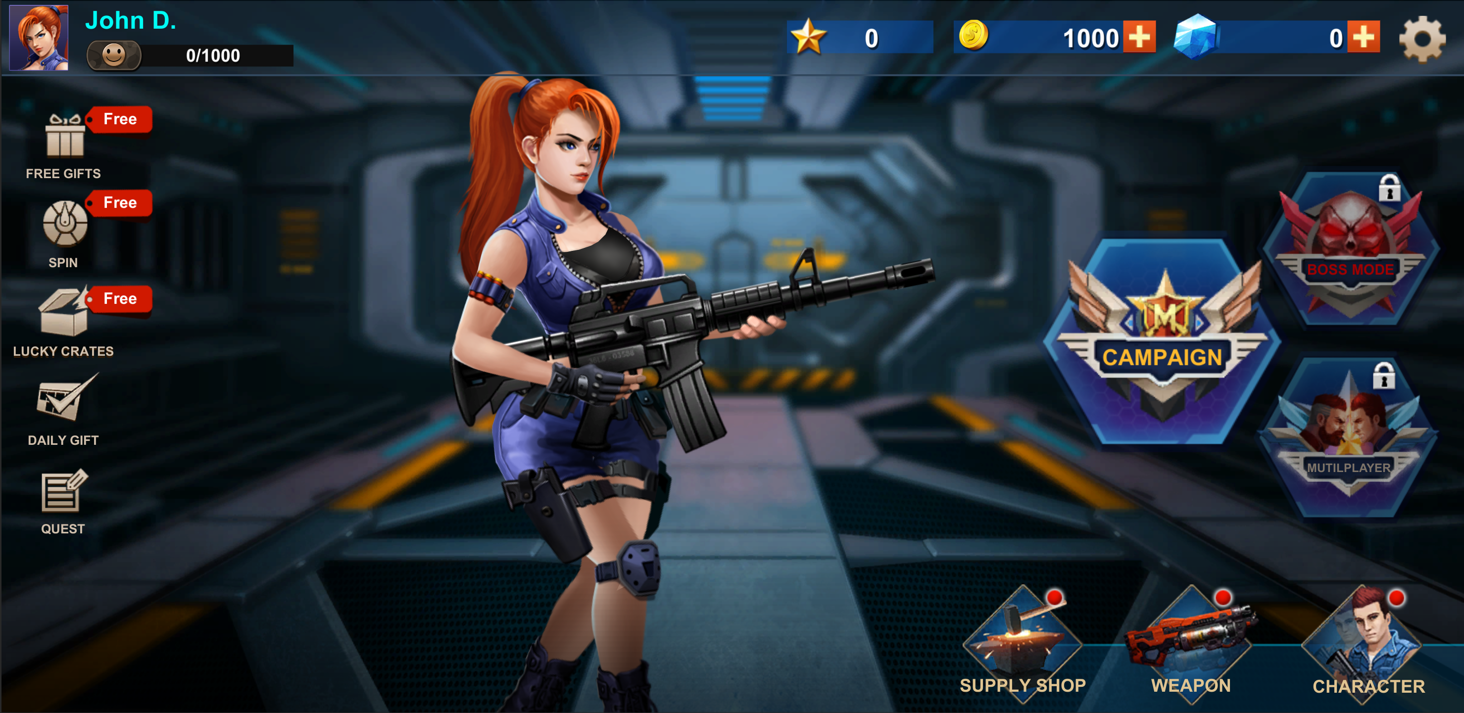 Cuplikan Layar Game Metal Small Soldier