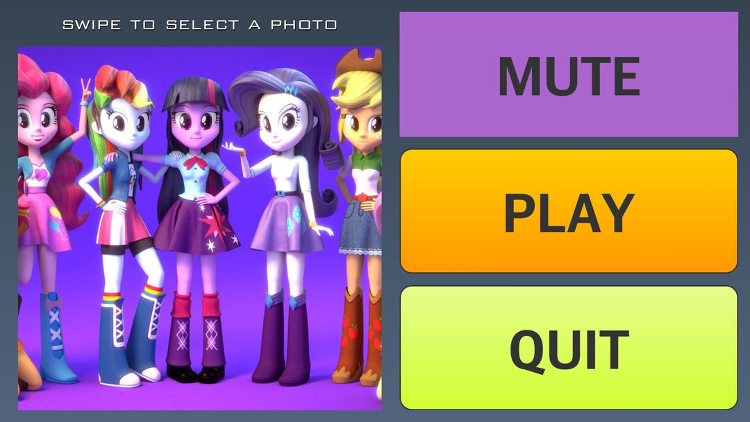 Equestrian Girls Puzzle screenshot game