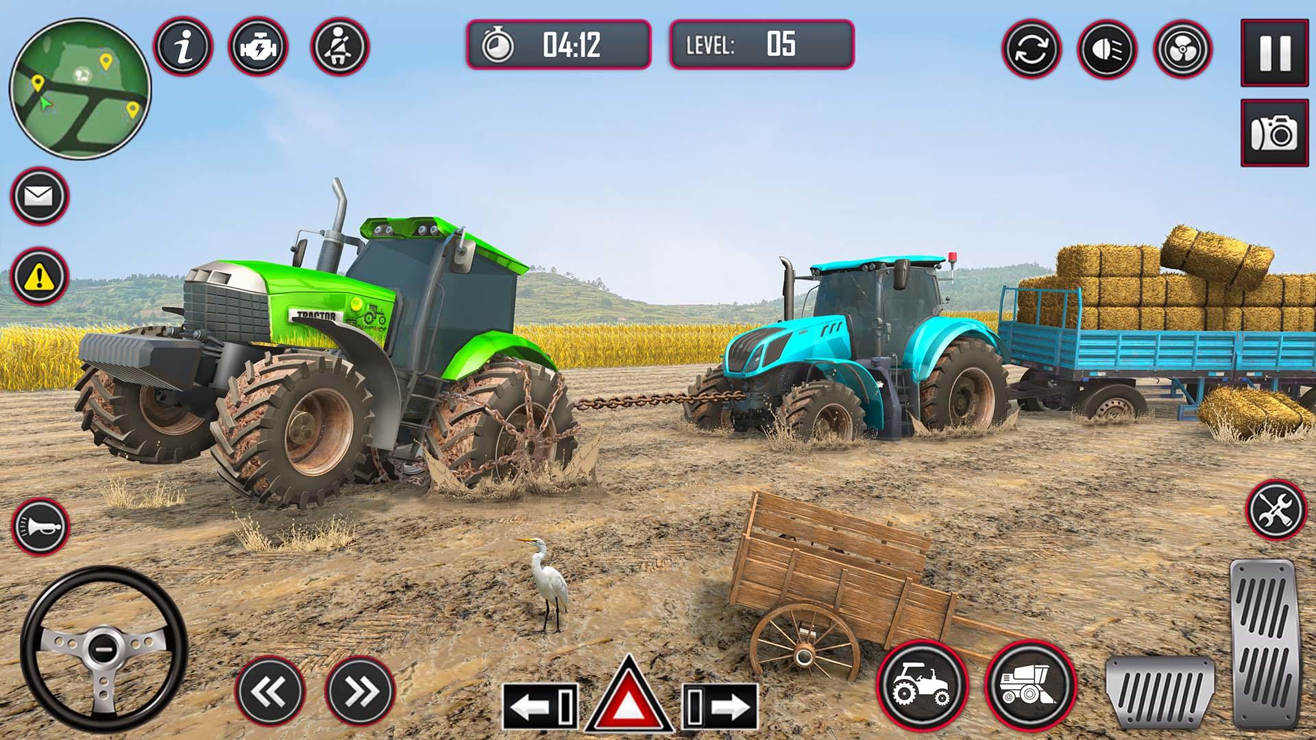 Farming Game Farm Tractor Game 게임 스크린 샷