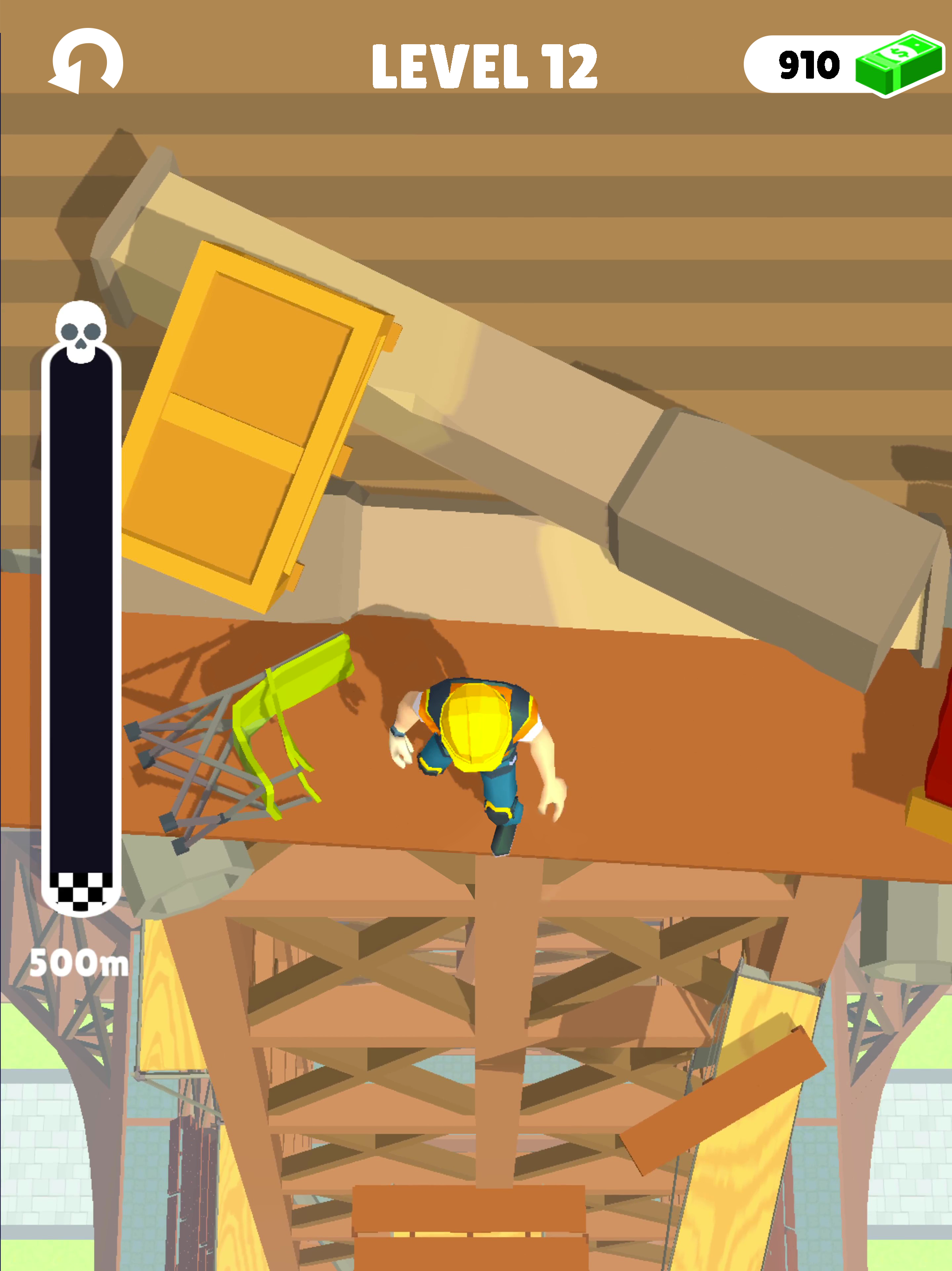 Ragdoll Fall: Break the Bones! screenshot game