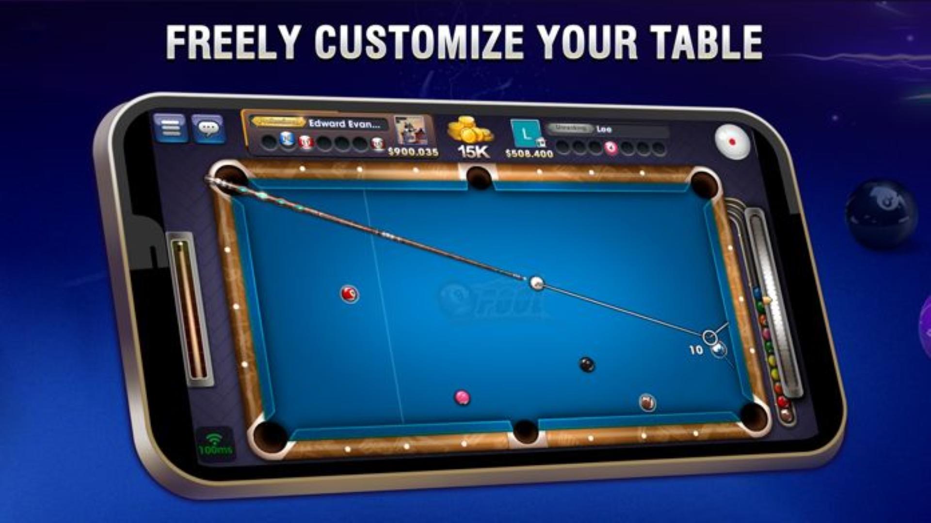 Pool Club ZingPlay - 8 Ball Game Screenshot