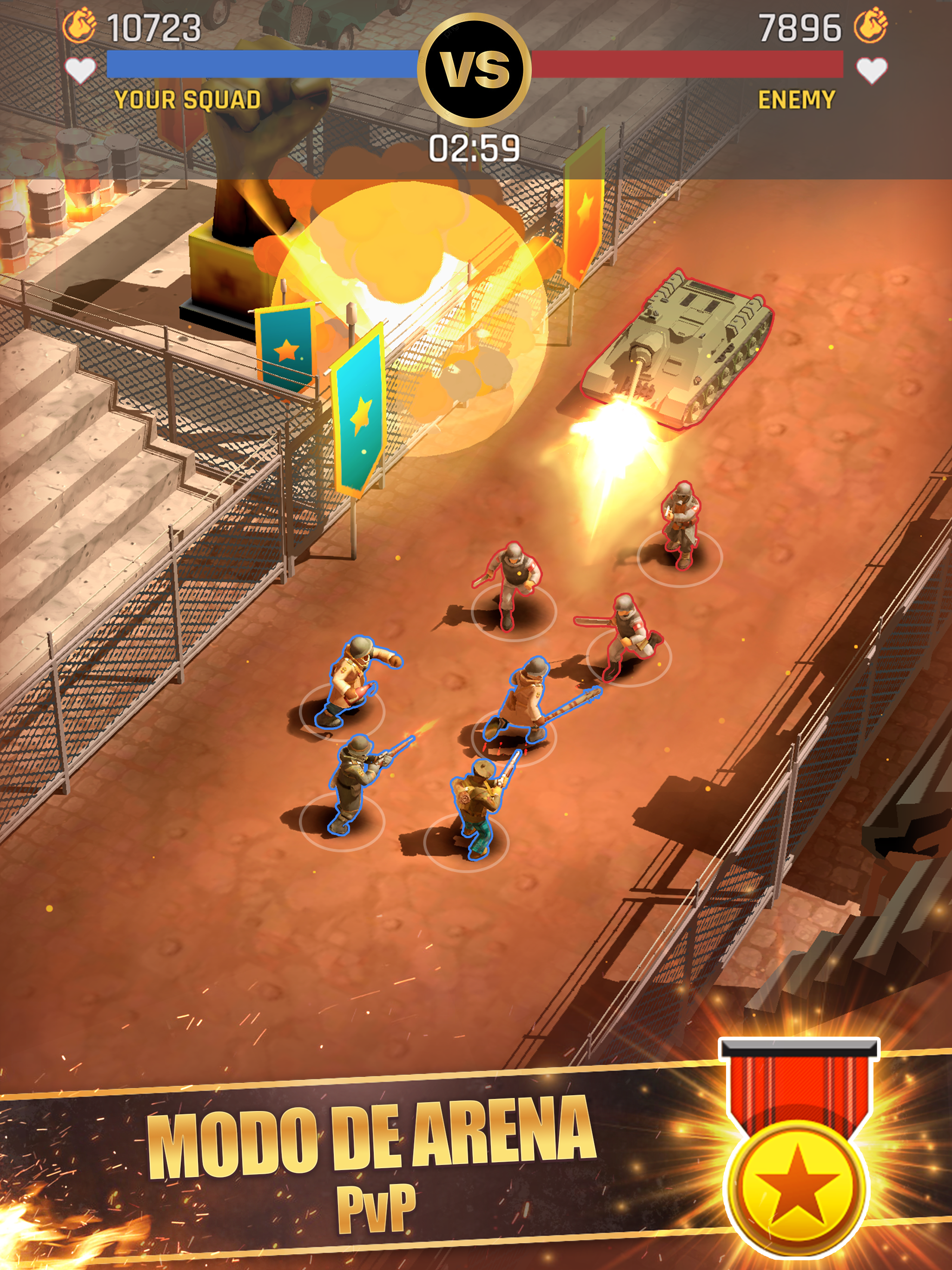 Captura de Tela do Jogo Last War: Shelter Heroes