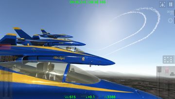 Blue Angels: Aerobatic Flight Game Screenshot