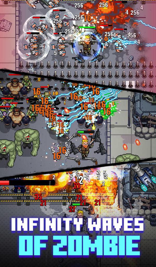 Zombie Survival: Defense War Z Game Screenshot