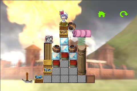 Cuplikan Layar Game 【東方】レミリア落とし2　Remilia-Drop2