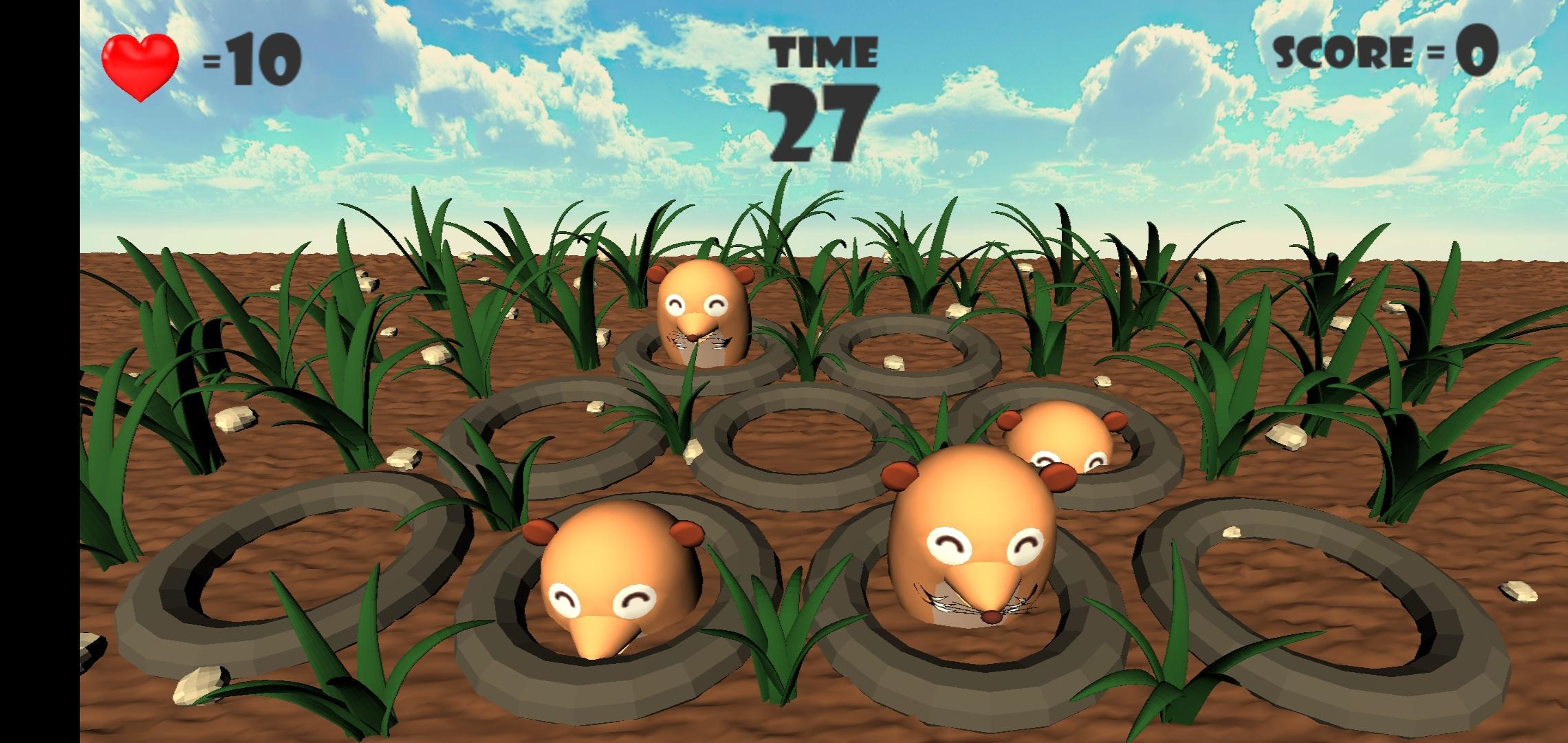 Whack a Mole Game Screenshot