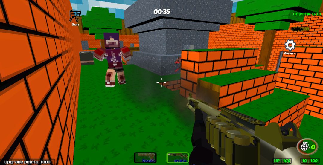 Blocky Combat Swat Offline ภาพหน้าจอเกม