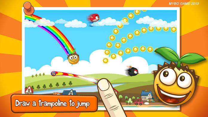 Bouncy Seed! Game Screenshot