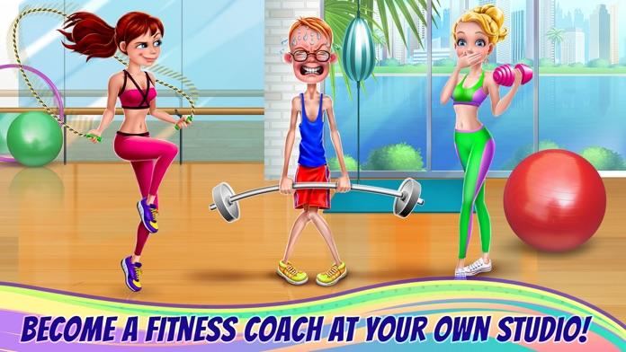 Скриншот игры Fitness Girl - Studio Coach