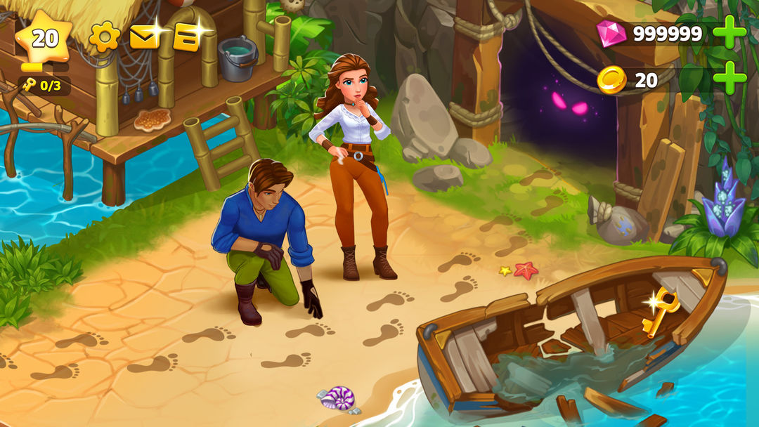 Island Hoppers: Jungle Farm ภาพหน้าจอเกม