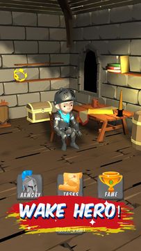 Oh My Hero. Skeleton Tower Game Screenshot