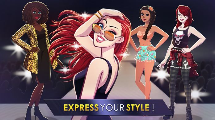 Fashion Fever - Dress Up, Styling and Supermodels 게임 스크린 샷