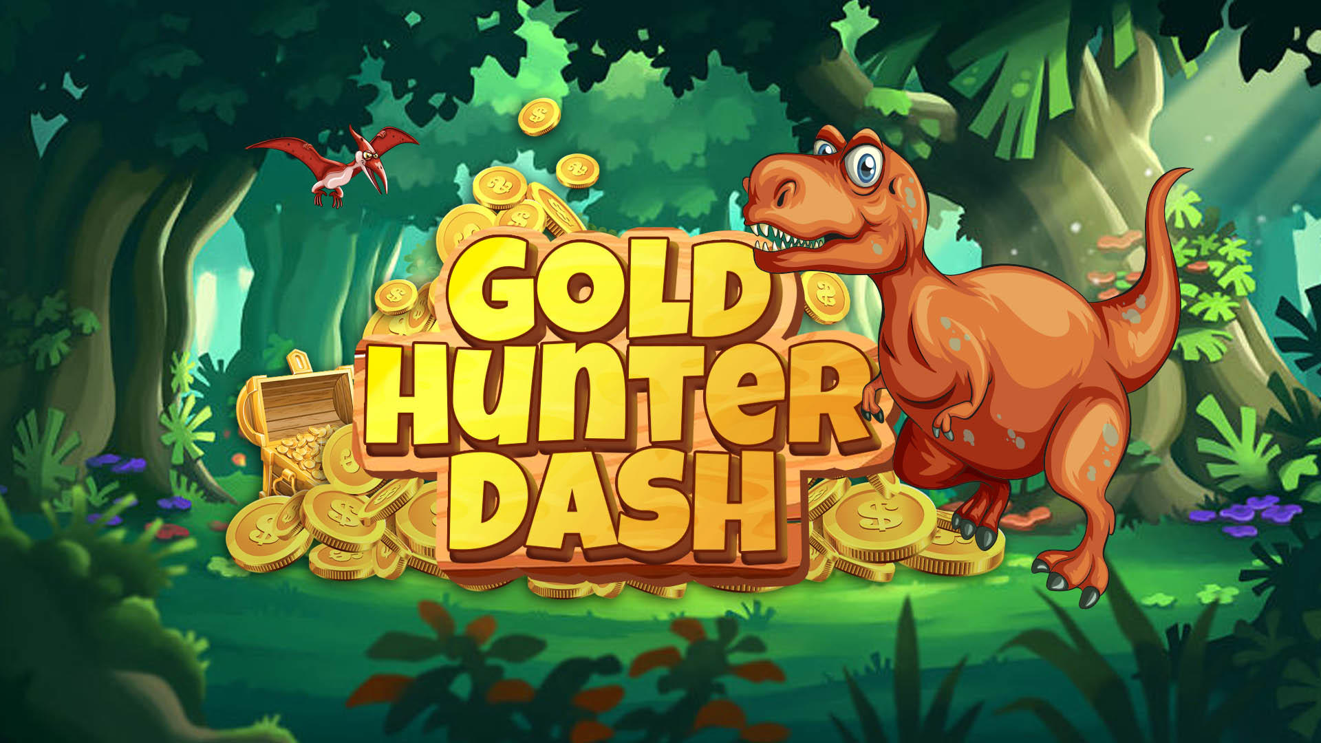 Gold Hunter Dash Game Screenshot