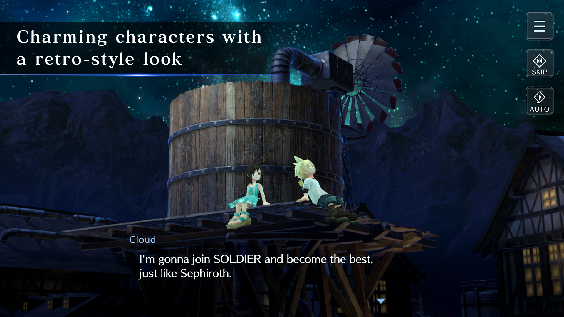 FINAL FANTASY VII EVER CRISIS screenshot game