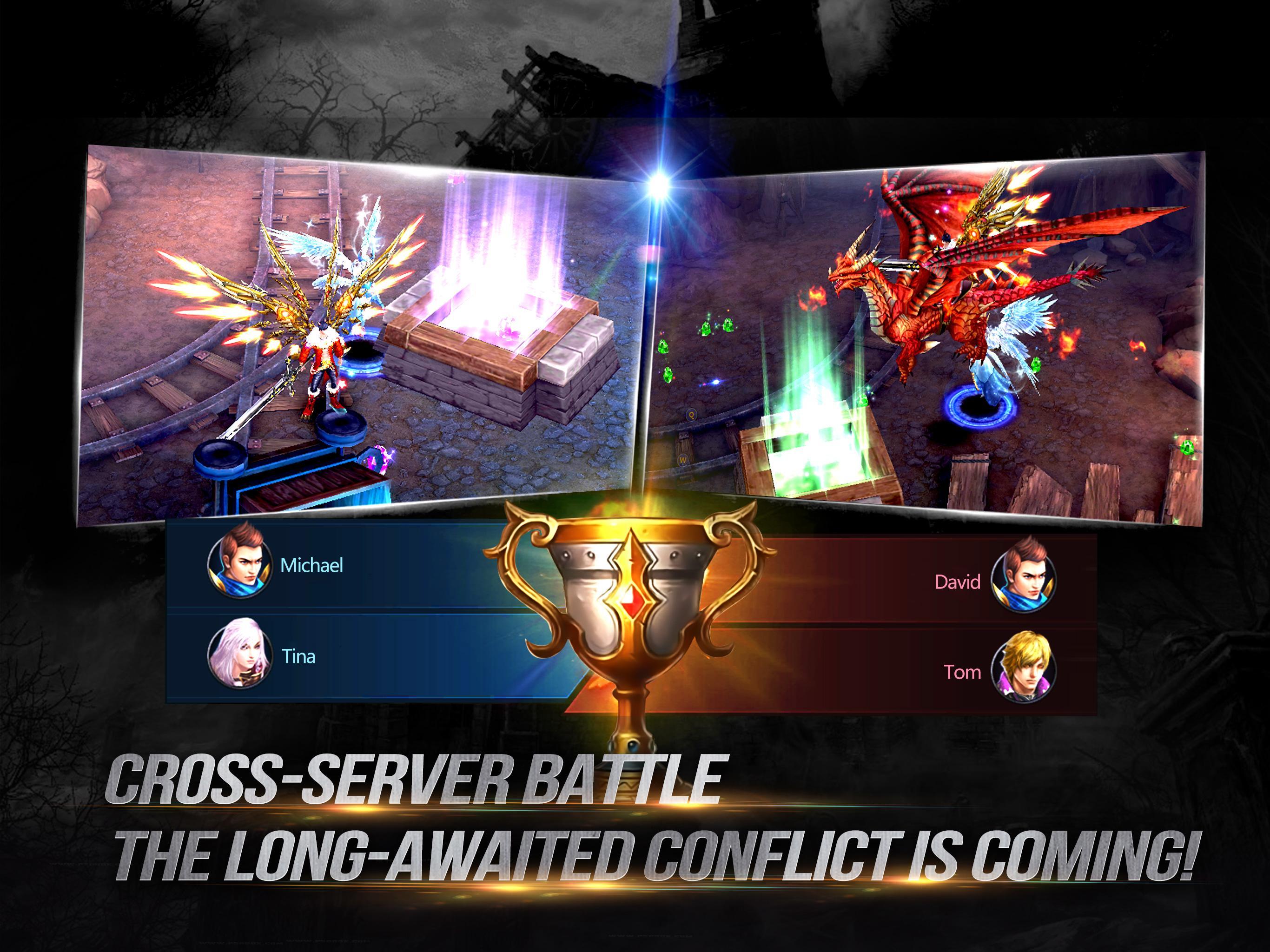 Screenshot 1 of Deusa: Primal Chaos - MMORPG 