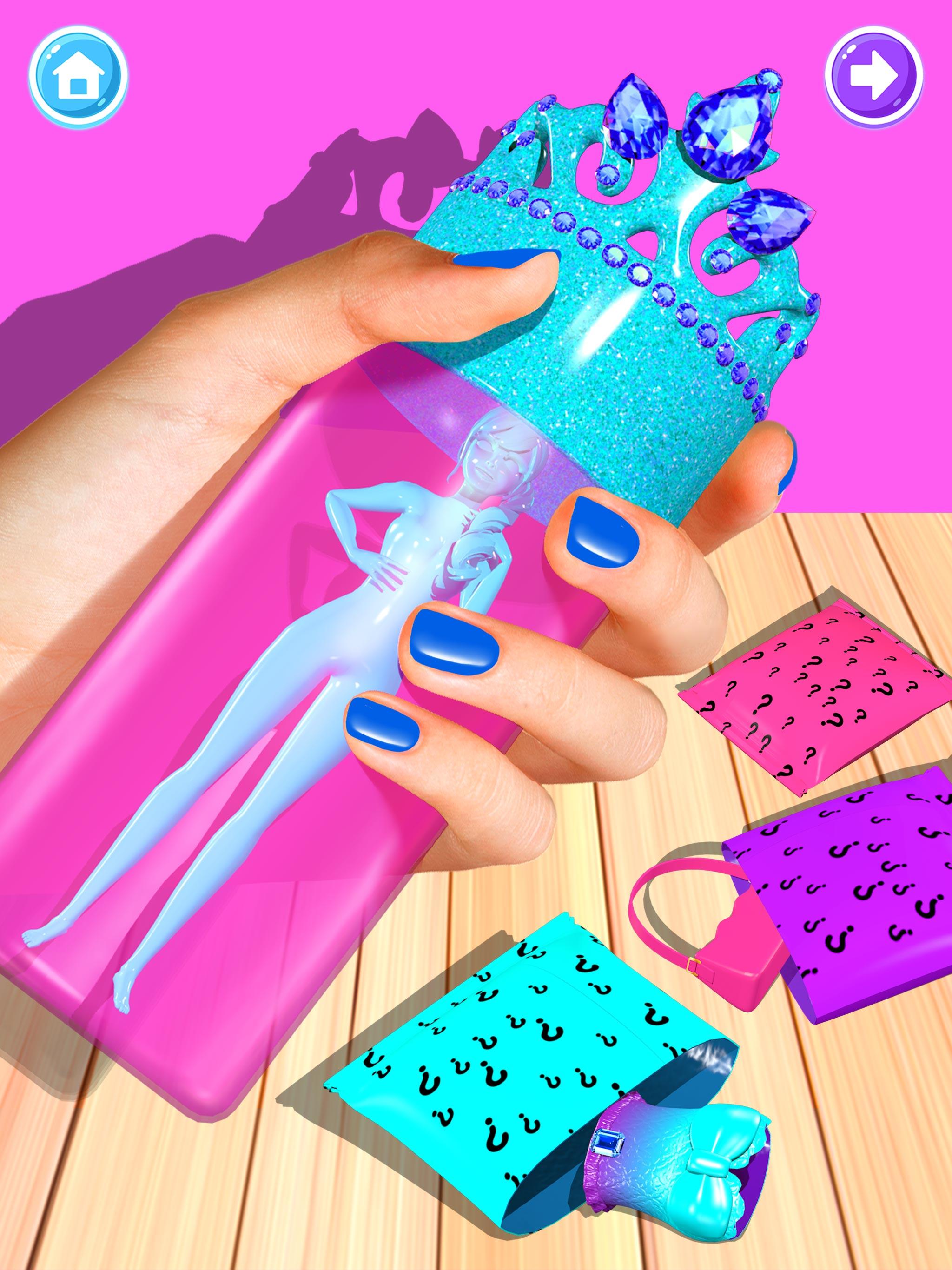 驚喜盲盒小家泡水變色娃娃: 化妝換裝裝扮少女好玩的模擬器大全 遊戲截圖
