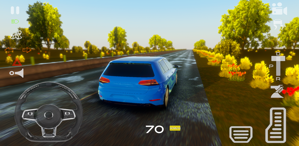 Симулятор Вождения Гольф Кара 3D Мобильная Версия Андроид IOS Апк.