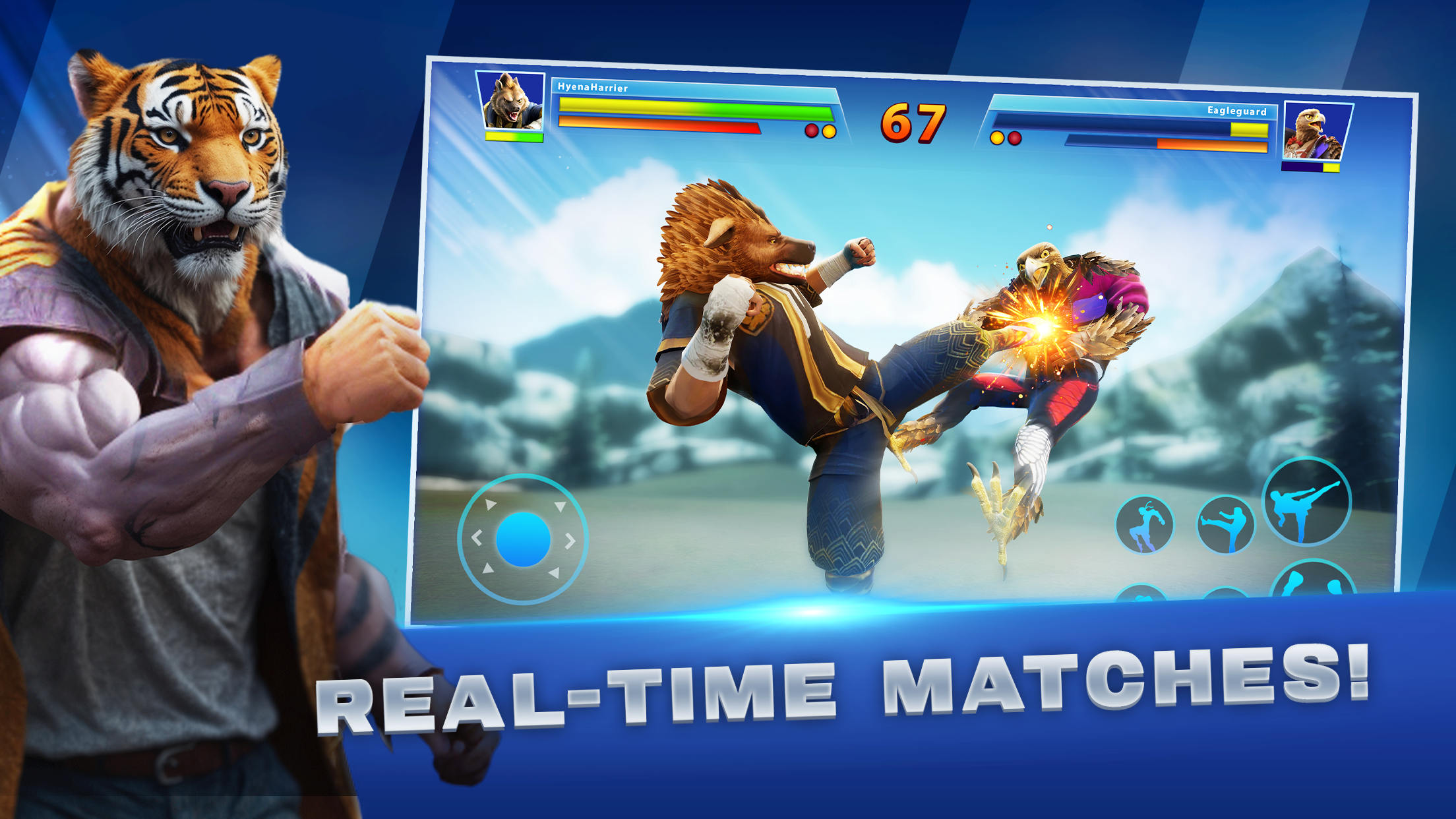 Animals Arena: Fighting Games Game Screenshot
